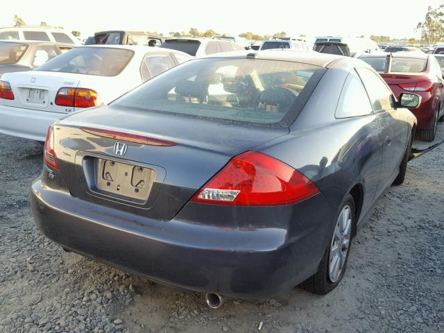 1HGCM82757A006750 - 2007 HONDA ACCORD EX CHARCOAL photo 4