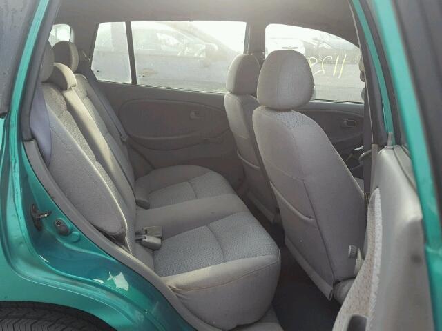 KNADC163026065251 - 2002 KIA RIO CINCO GREEN photo 6