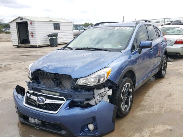 JF2GPABC7H9232174 - 2017 SUBARU CROSSTREK BLUE photo 2