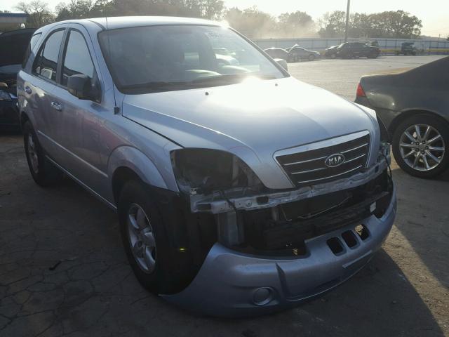 KNDJD736275732693 - 2007 KIA SORENTO EX BLUE photo 1