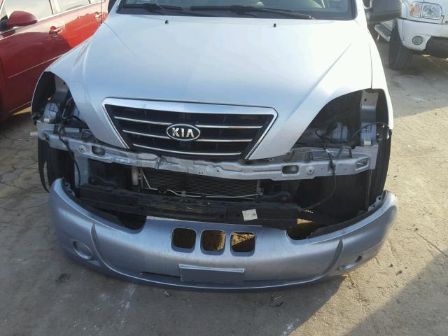 KNDJD736275732693 - 2007 KIA SORENTO EX BLUE photo 9