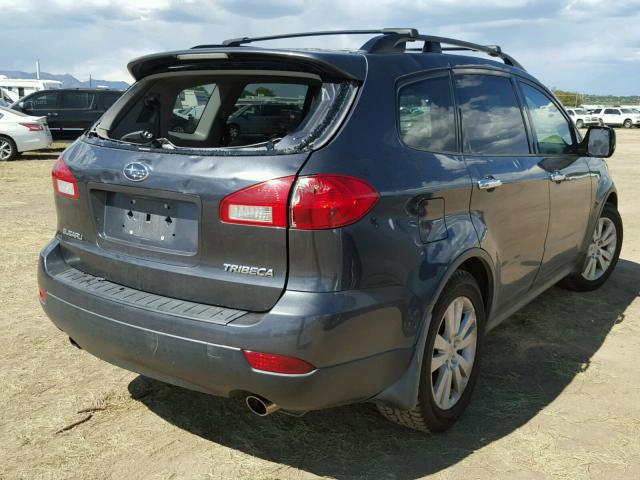 4S4WX97D284407174 - 2008 SUBARU TRIBECA LI BLACK photo 4