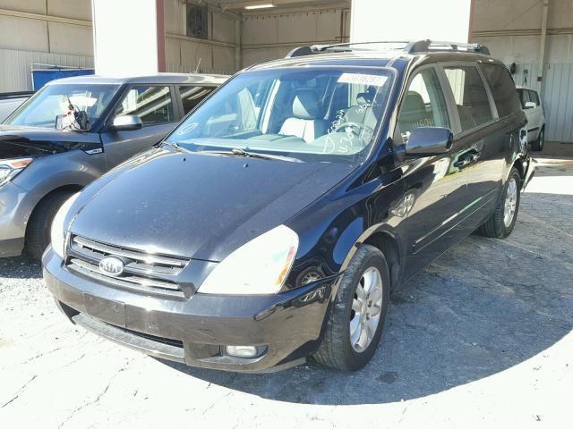 KNDMB233976143047 - 2007 KIA SEDONA PURPLE photo 2