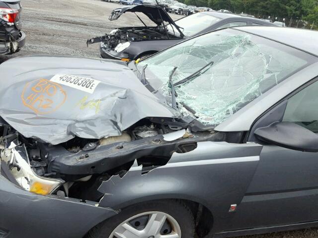 1G8AJ55F16Z172130 - 2006 SATURN ION LEVEL GRAY photo 9