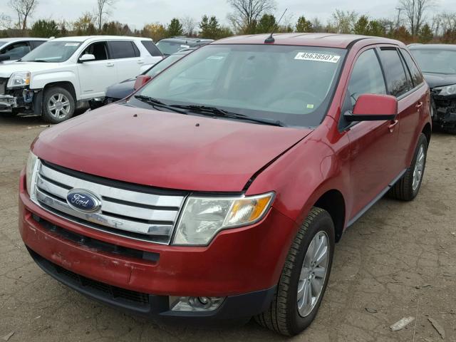 2FMDK39C67BB09271 - 2007 FORD EDGE SEL P RED photo 2