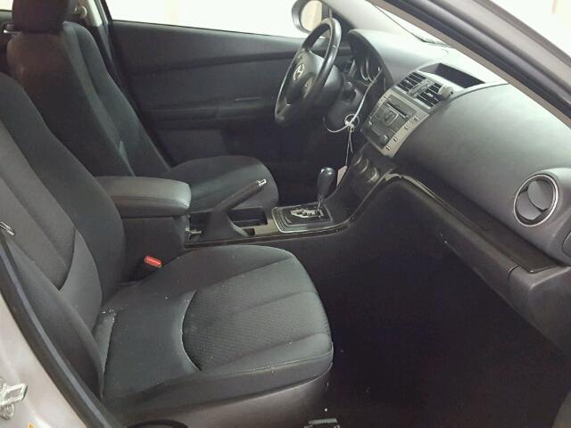 1YVHZ8DH1C5M02196 - 2012 MAZDA 6 SILVER photo 5