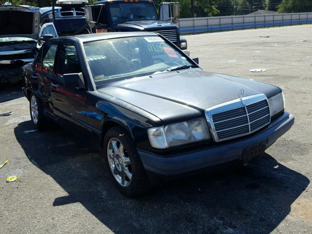 WDBDB26D4HF318177 - 1987 MERCEDES-BENZ 190 D 2.5 BLACK photo 1