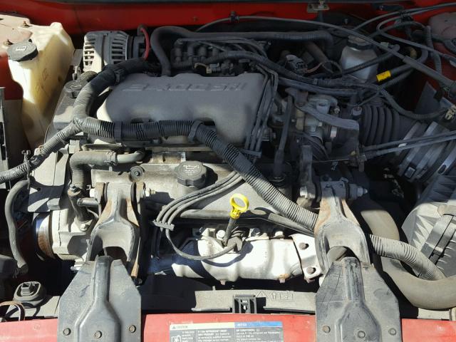 2G1WW12E459197526 - 2005 CHEVROLET MONTE CARL წითელი ფოტო 7