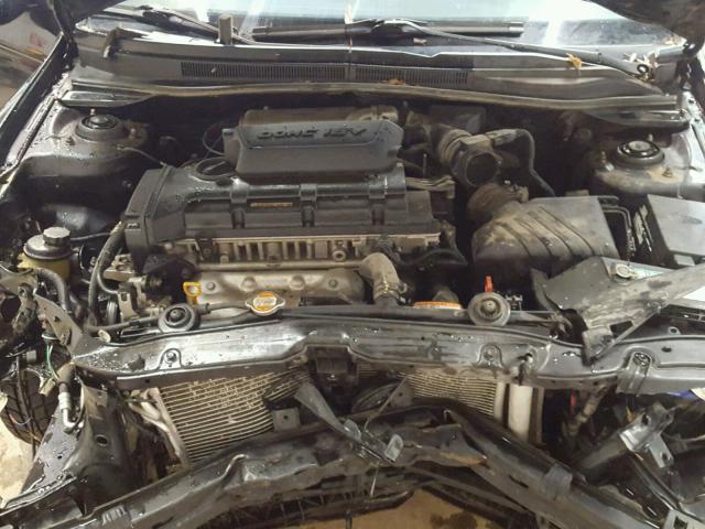 KNAFE121275468264 - 2007 KIA SPECTRA EX BLACK photo 7