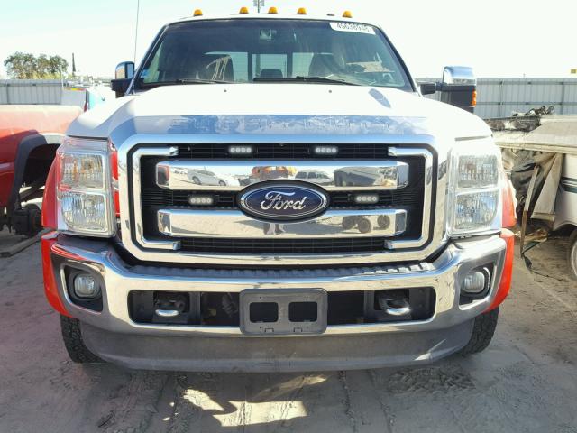 1FT8W4DT6CEB40302 - 2012 FORD F450 SUPER TWO TONE photo 9