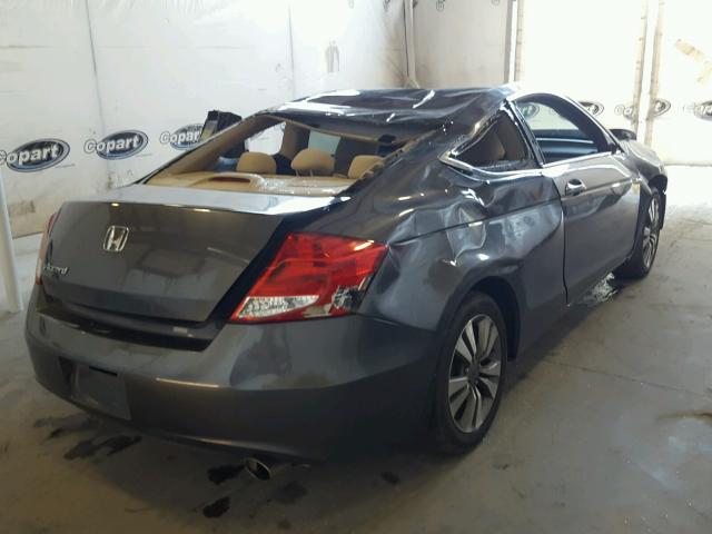 1HGCS1B39CA008019 - 2012 HONDA ACCORD GRAY photo 4