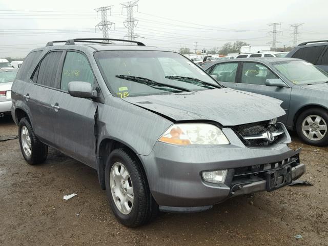 2HNYD18272H518215 - 2002 ACURA MDX GRAY photo 1