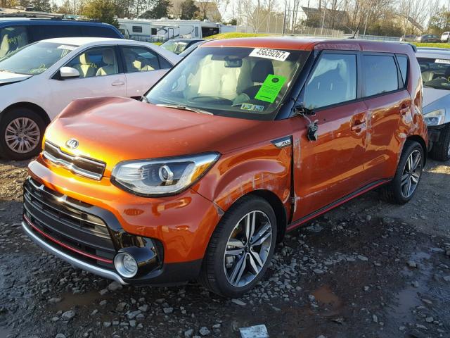 KNDJX3AA4J7517903 - 2018 KIA SOUL ! ORANGE photo 2