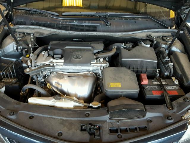 4T1BF1FK3EU817156 - 2014 TOYOTA CAMRY L GRAY photo 7