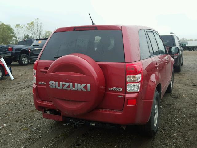 JS3TD0D23B4101589 - 2011 SUZUKI GRAND VITA RED photo 4