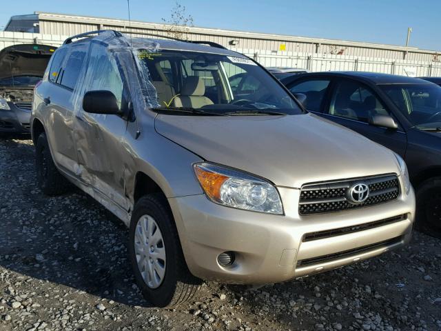 JTMZD33V586075693 - 2008 TOYOTA RAV4 BEIGE photo 1