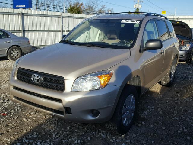 JTMZD33V586075693 - 2008 TOYOTA RAV4 BEIGE photo 2