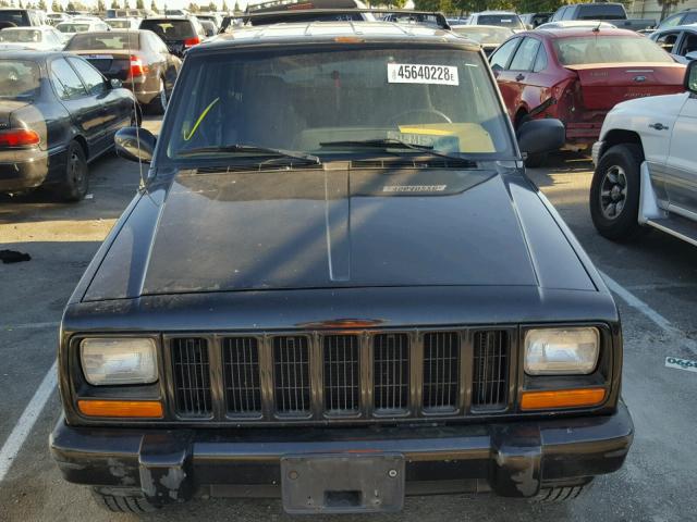 1J4FT48S7YL106190 - 2000 JEEP CHEROKEE S BLACK photo 9