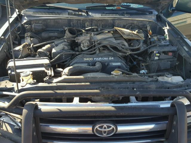 JT3HN86R6X0223070 - 1999 TOYOTA 4RUNNER SR GREEN photo 7