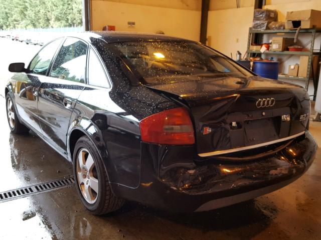 WAUED24B6YN031217 - 2000 AUDI A6 2.7T QU BLACK photo 3