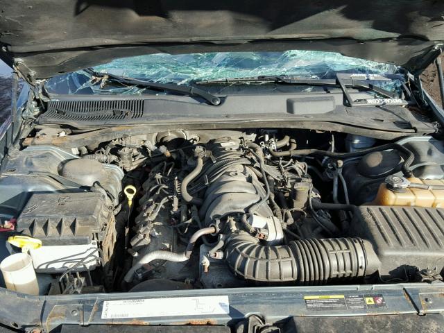 2C3JA63H75H522508 - 2005 CHRYSLER 300C BLUE photo 7