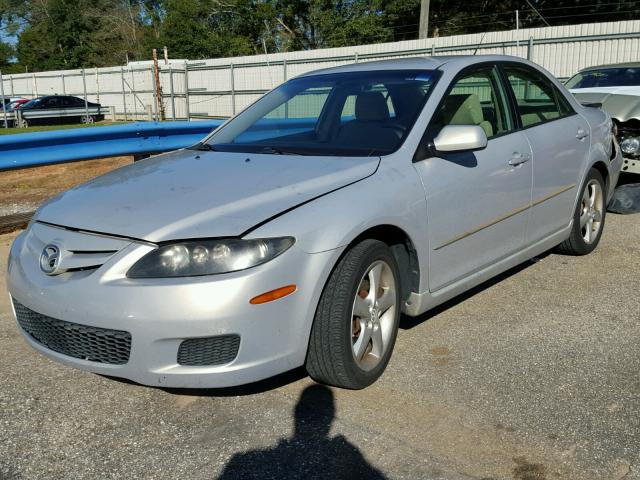 1YVHP80C285M26773 - 2008 MAZDA 6 I SILVER photo 2