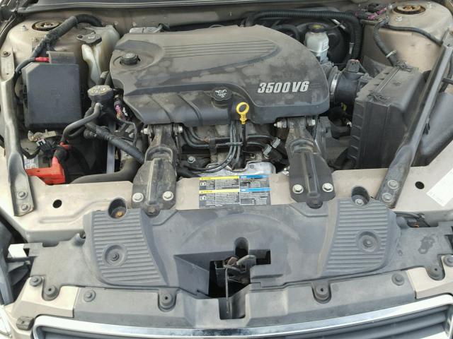 2G1WT55K779155937 - 2007 CHEVROLET IMPALA TAN photo 7