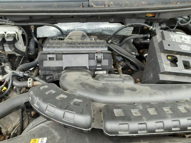 1FTPX14V96NB31672 - 2006 FORD F150 BLACK photo 7