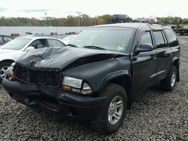 1B4HS28Y4WF151719 - 1998 DODGE DURANGO BLACK photo 2