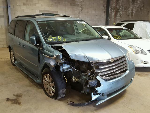 2A8HR54199R537051 - 2009 CHRYSLER TOWN & COU BLUE photo 1