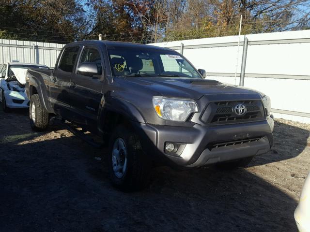 3TMMU4FN8DM054178 - 2013 TOYOTA TACOMA DOU SILVER photo 1