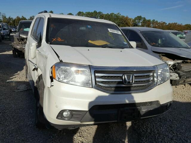 5FNYF3H96CB021883 - 2012 HONDA PILOT TOUR WHITE photo 9