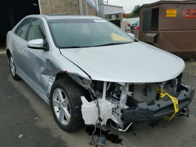 4T1BF1FKXDU221329 - 2013 TOYOTA CAMRY L SILVER photo 1