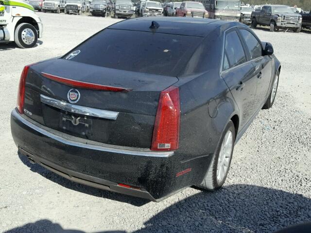 1G6DE5EY4B0152433 - 2011 CADILLAC CTS BLACK photo 4
