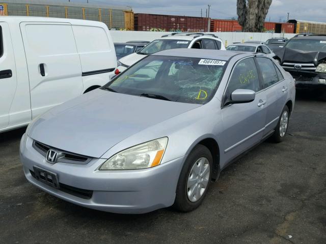 1HGCM563X3A088815 - 2003 HONDA ACCORD LX SILVER photo 2