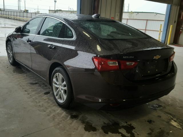 1G1ZE5ST5GF222305 - 2016 CHEVROLET MALIBU LT Qəhvəyi foto 3