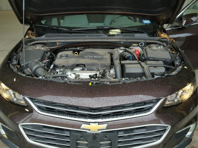 1G1ZE5ST5GF222305 - 2016 CHEVROLET MALIBU LT BROWN photo 7