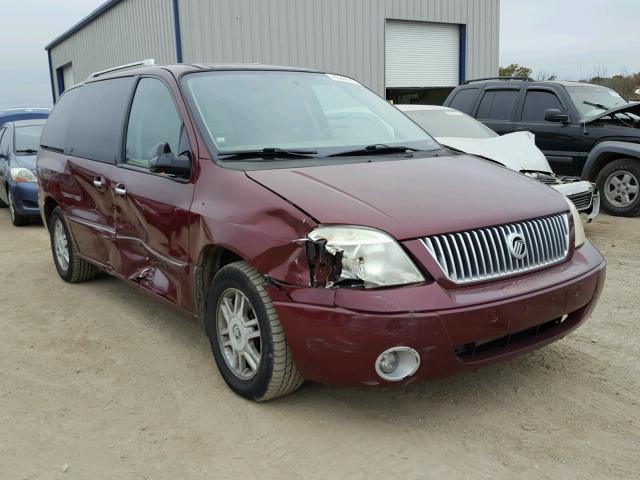 2MRDA22277BJ00563 - 2007 MERCURY MONTEREY MAROON photo 1