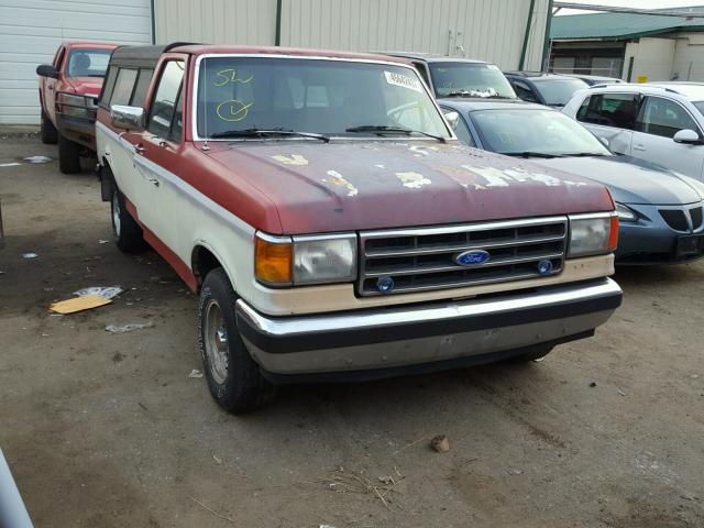 2FTDF15N5MCA55407 - 1991 FORD F150 RED photo 1
