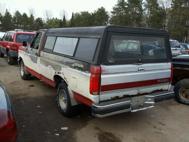 2FTDF15N5MCA55407 - 1991 FORD F150 RED photo 3