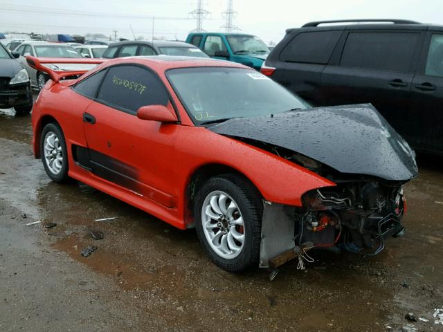 4A3AK44Y2XE146254 - 1999 MITSUBISHI ECLIPSE GS RED photo 1