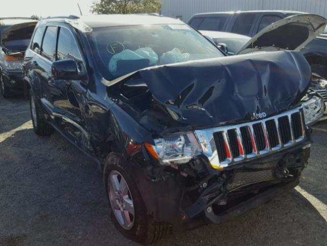 1C4RJEAG9CC264740 - 2012 JEEP GRAND CHER BLACK photo 1