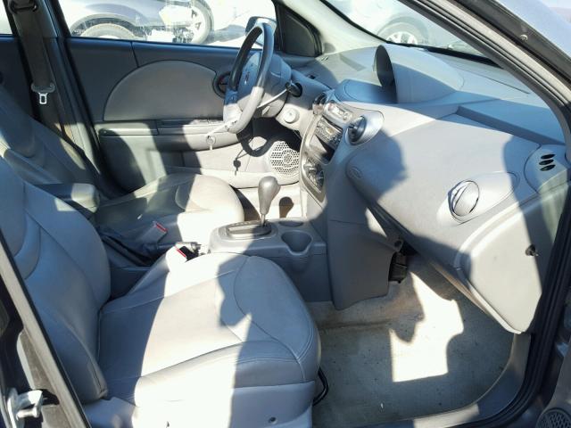 1G8AJ52F24Z219683 - 2004 SATURN ION LEVEL GRAY photo 5
