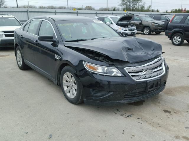 1FAHP2DW8CG115228 - 2012 FORD TAURUS SE BLACK photo 1