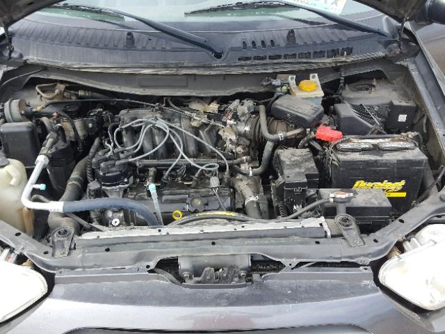 4N2ZN17T72D809860 - 2002 NISSAN QUEST GLE GRAY photo 7
