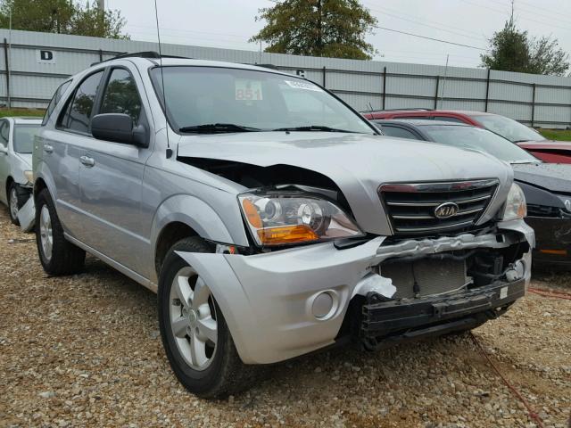 KNDJC736X75679650 - 2007 KIA SORENTO SILVER photo 1