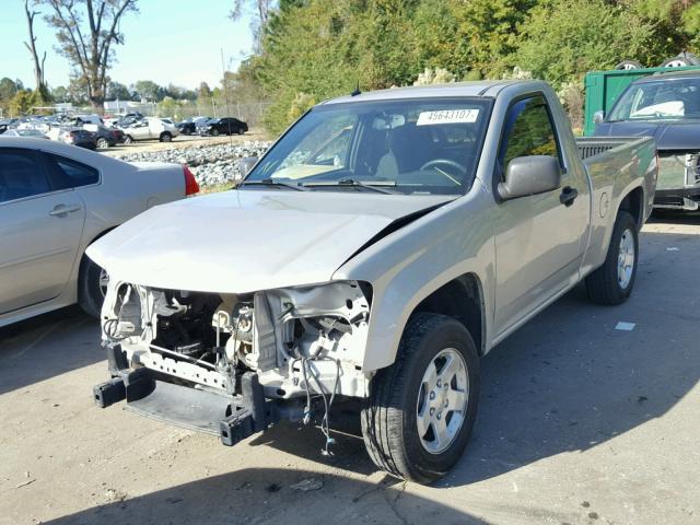 1GCCS149098104461 - 2009 CHEVROLET COLORADO TAN photo 2