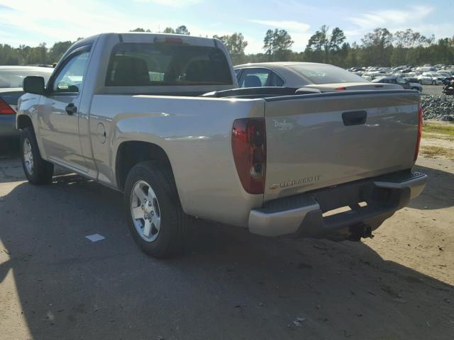 1GCCS149098104461 - 2009 CHEVROLET COLORADO TAN photo 3