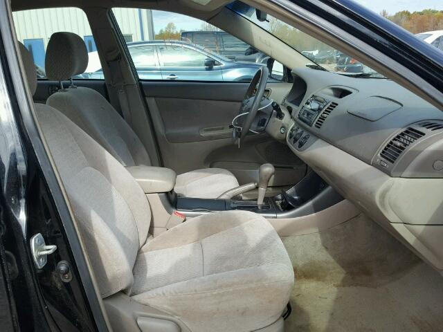 4T1BE32K13U177921 - 2003 TOYOTA CAMRY LE 黑色 照片 5