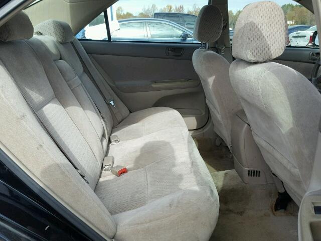 4T1BE32K13U177921 - 2003 TOYOTA CAMRY LE 黑色 照片 6